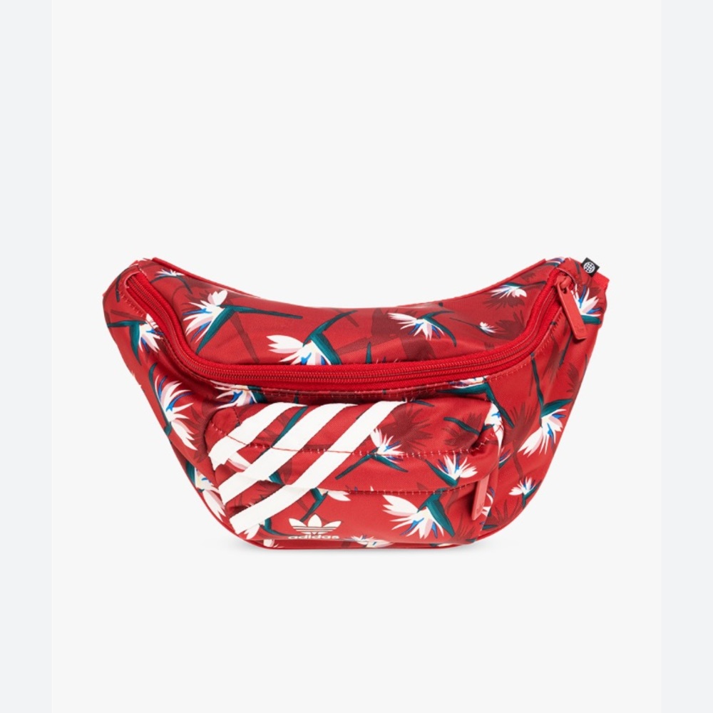 ADIDAS Originals X Thebe Magugu Logo Belt Bag Red Fanny Pack NWOT